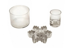 035 Stakleni svećnjaci